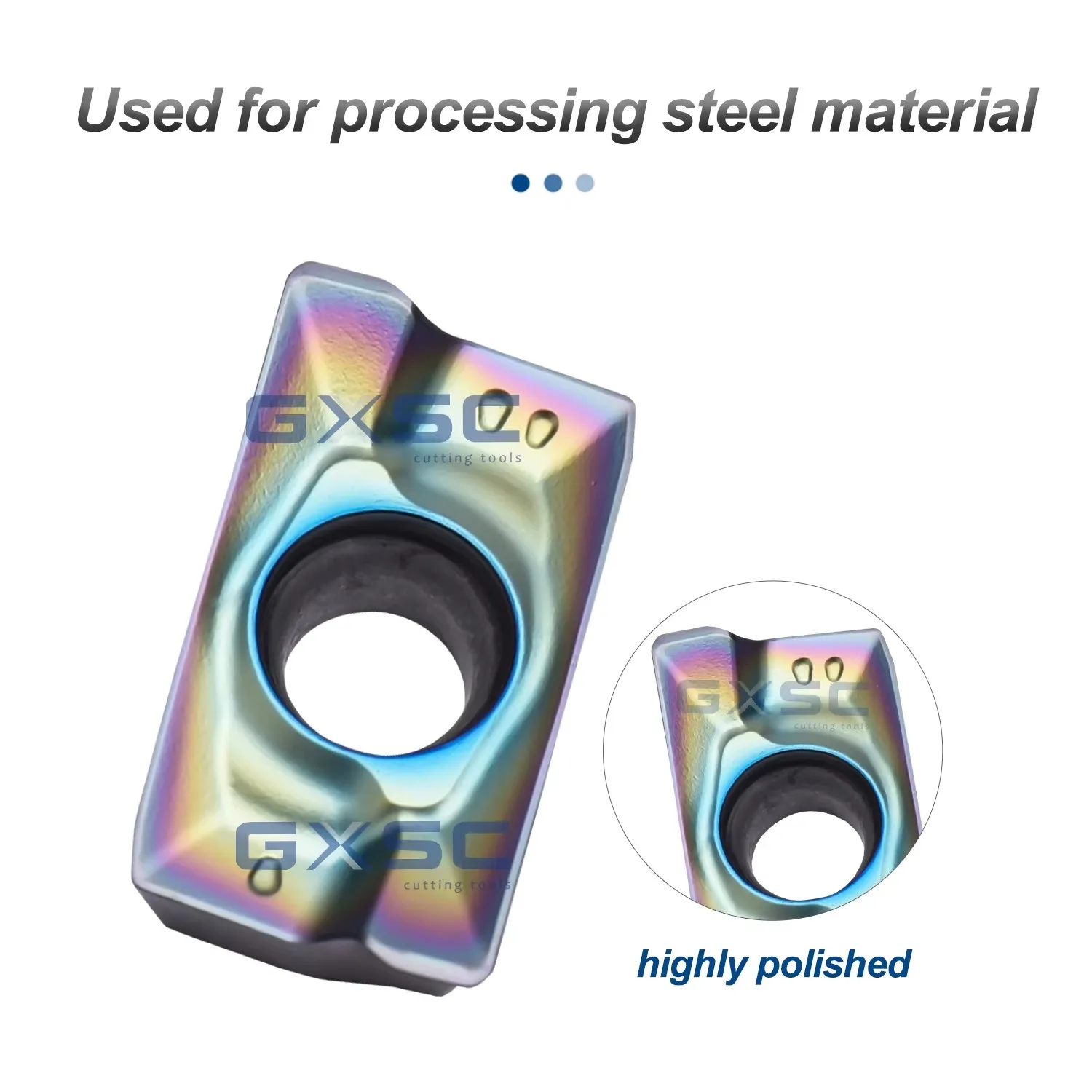 APMT DESKAR Colorful Hardened Milling Inserts APMT1135/1604PDER-H2 M2 XM TF618 Numerical Control Square Shoulder Milling Blades