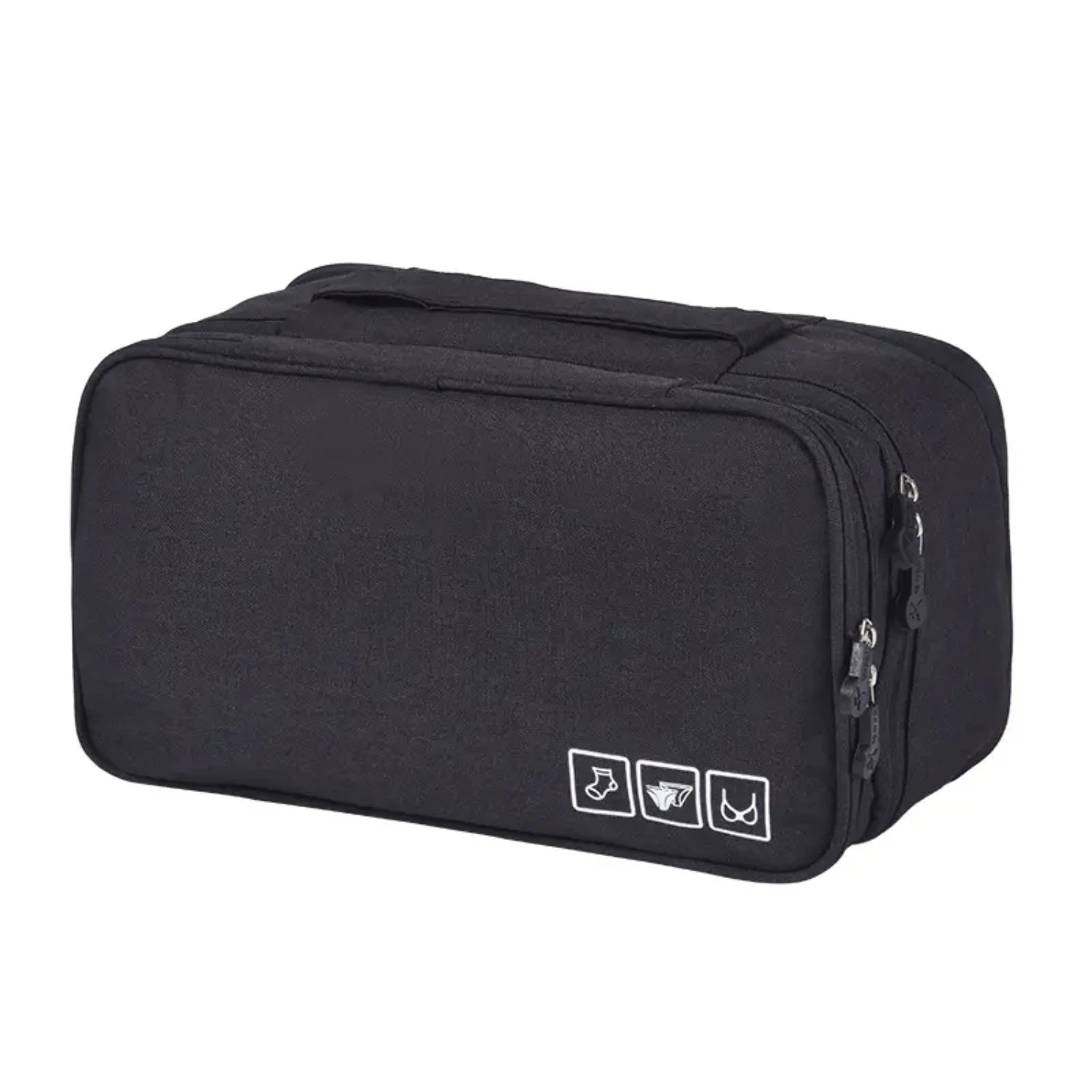 Convenient Multifunctional Travel Storage Bag with Separate Compartments for Panties and Bras, Organize Lingerie and Undergarmen