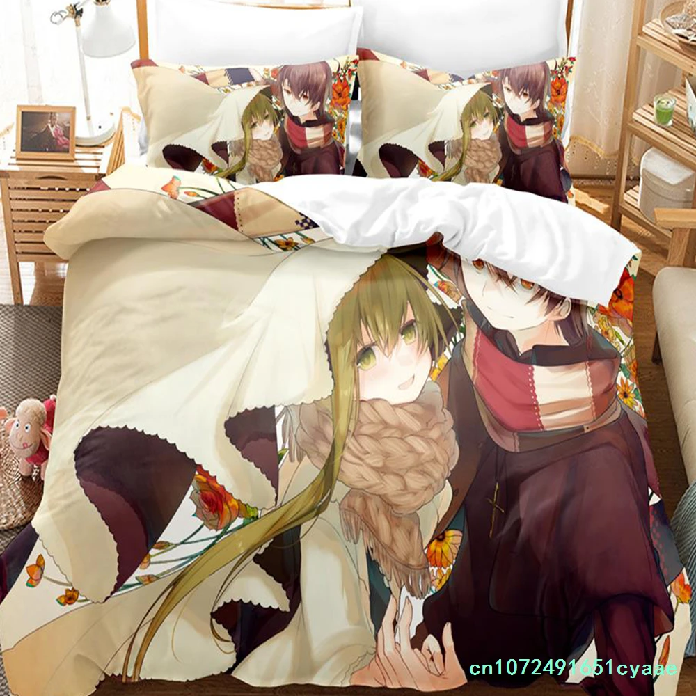 New Saint Cecilia Pastor Lawrence Bedding Set Single Twin Full Queen King Size Bed Set Adult Kid Bedroom Duvetcover Sets Anime