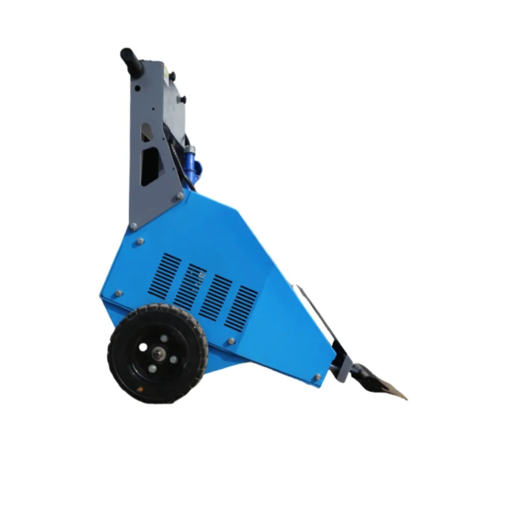 Manual self-propelled chipper for surface removal