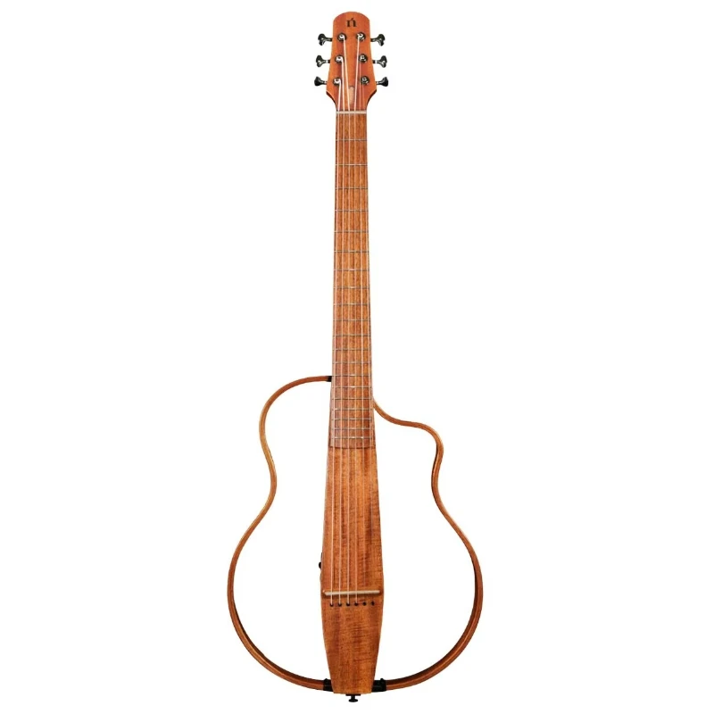 Smart Mute 38 Inch 6 String Nylon String Electric Guitar Mahogany Body Matte Finish Student Beginner Electric Guitar