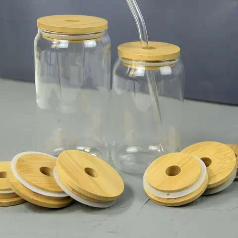 12/16oz Drinking Glasses with Lid and Straws Reusable Coke Cup Beer Can Glasses for Soda Coffee Cocktail Tea Juice Bar Straw Cup