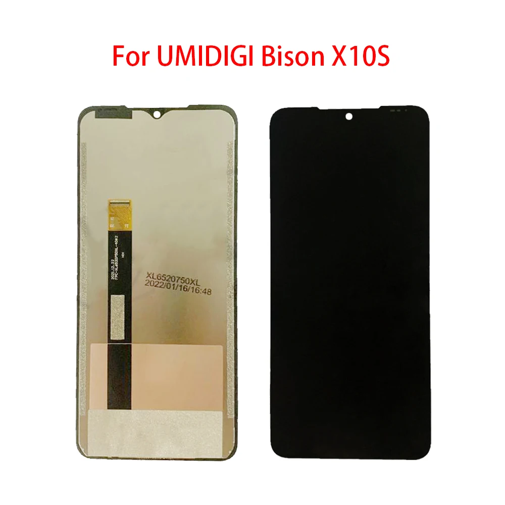 New Tested Full Screen For Umidigi Bison 2020 2021 GT 2 Pro X10 Pro X10S X10G LCD Display Touch Screen Digitizer Assembly