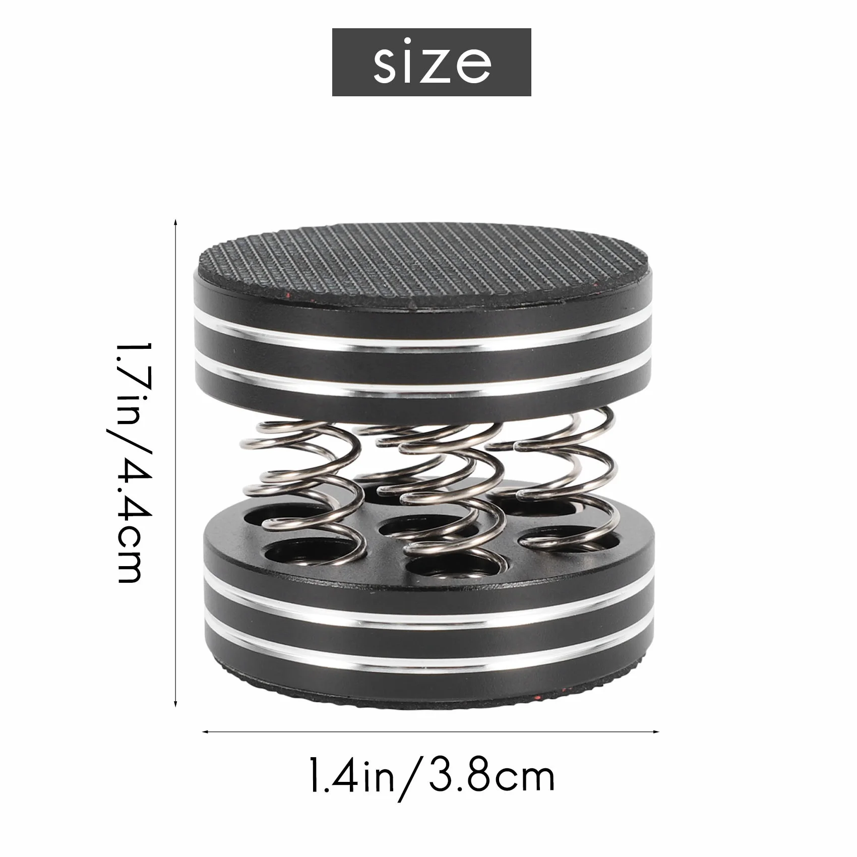 4 قطعة اوديوفيلي صدمة المسامير الربيع التخميد وسادة HIFI حامل قدم المتكلم سبايك الصوت CD مكبر للصوت وسادة للقدم