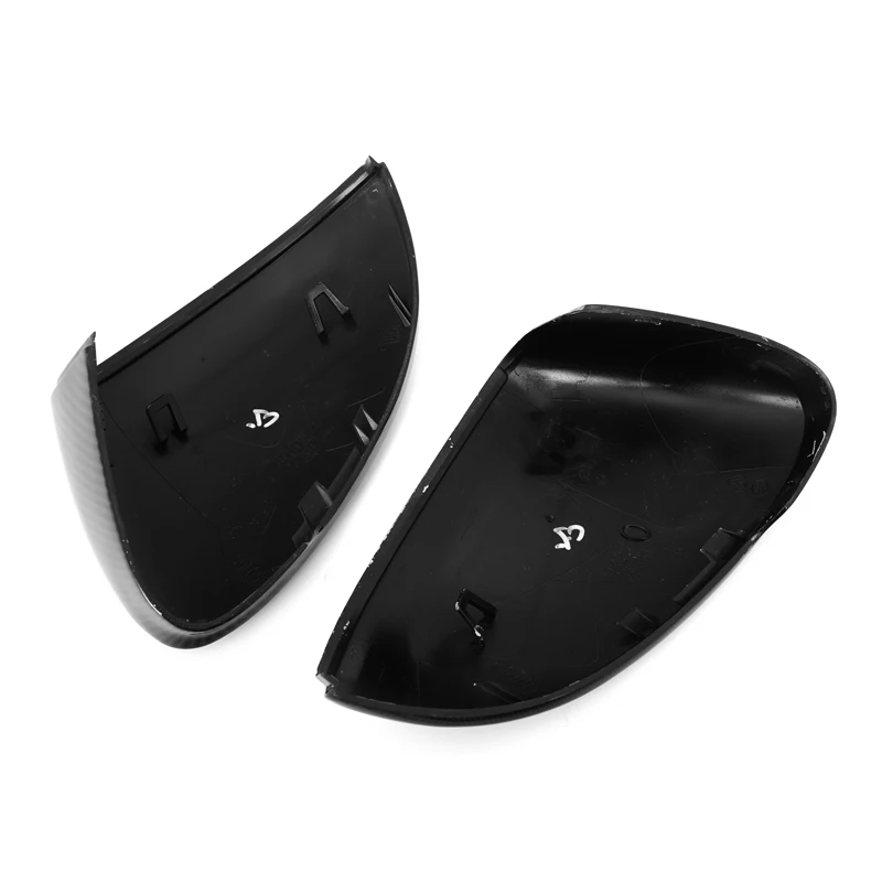 Style Carbon Fiber Side Mirror Covers for Volkswagen VW Golf 8 MK8 2020+ Without lane Assist Replacement Mirror Covers