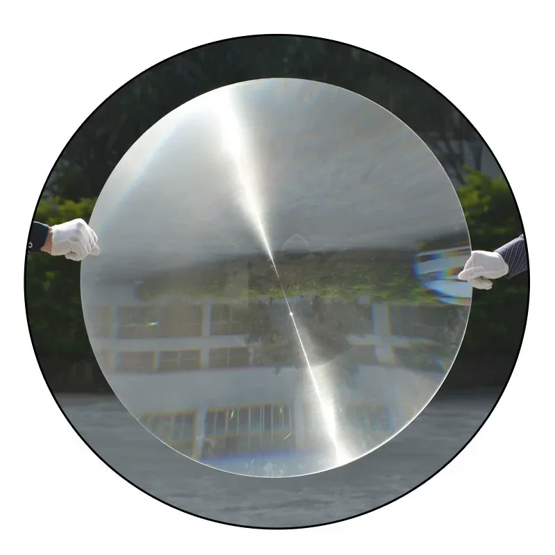 Fresnel Lens Condensador para Experimentos Científicos e Projetos, Round D500mm F600mm