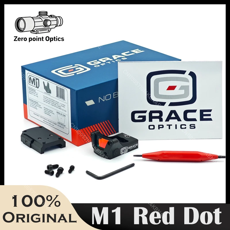 

Оригинальный рефлекторный прицел M1 Topless Red Dot 3MOA Dot для охотничьего прицела для пистолета Glock с креплением Пикатинни 20 мм R * R, тактическое снаряжение