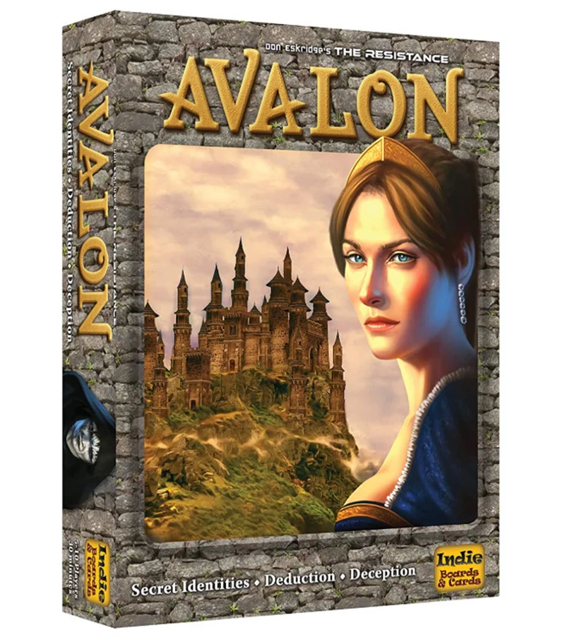 All English coup board games The Resistance 2-8 friends Party games Avalon card games quest reformation board games