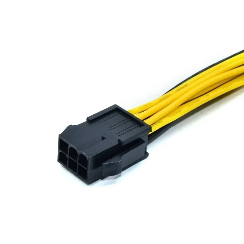 Cable de alimentación Cable Dual 8 pines PCI Express a 2 X PCIE 8 (6 + 2) pines placa base tarjeta de vídeo gráfica PCI GPU VGA Splitter Hub
