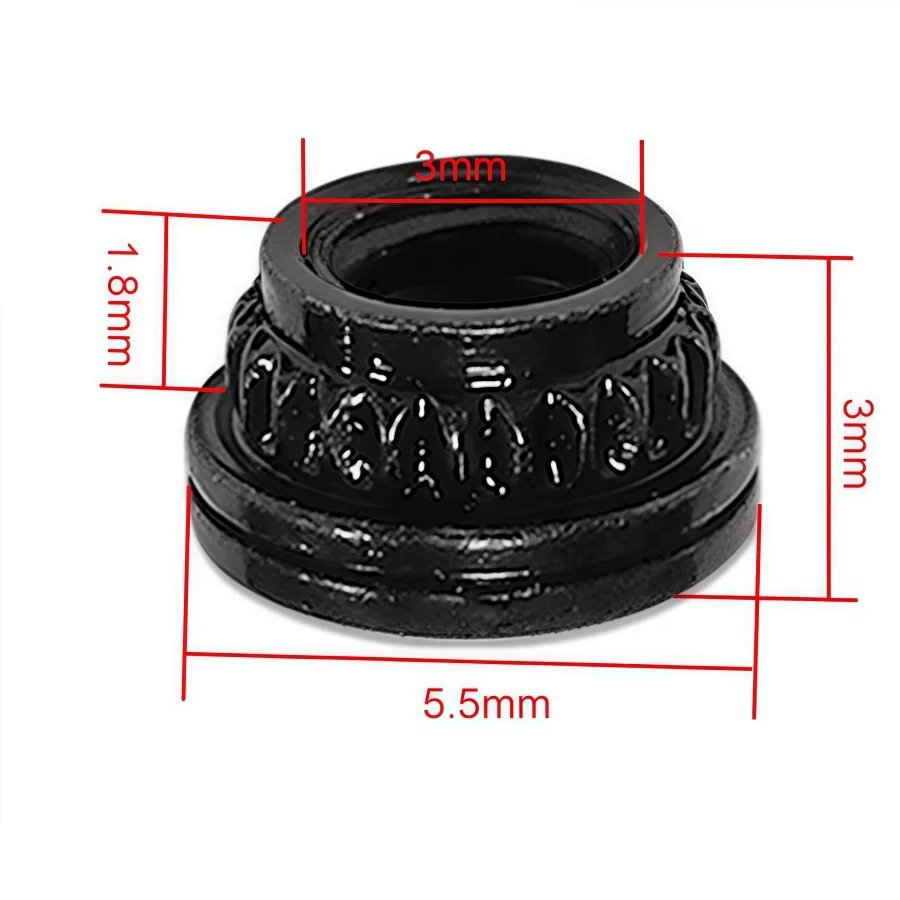 20PCS Carbon Plate Nuts For Model Aircraft Parts M3 Compression Nuts Multi-Rotor Unmanned Aerial Vehicle Universal Pressing Nuts