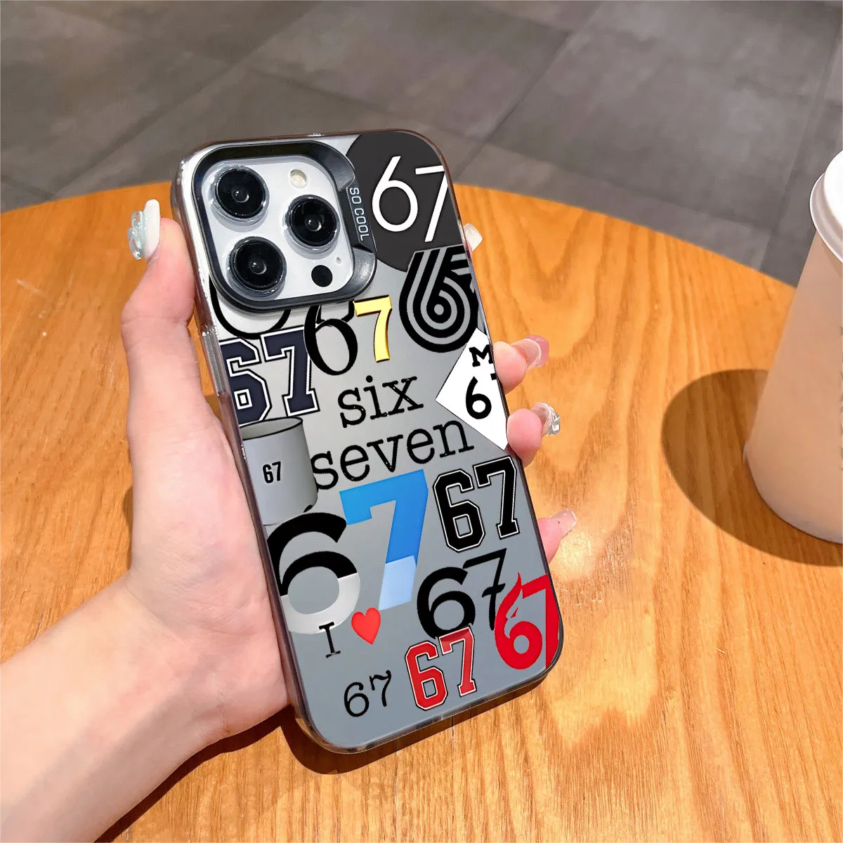 Luxo seis sete 67 caso de telefone para xiaomi redmi nota 7 8 9 9s 10 11 12 13 14 15 pro plus 4g 5g anti queda fosco capa traseira