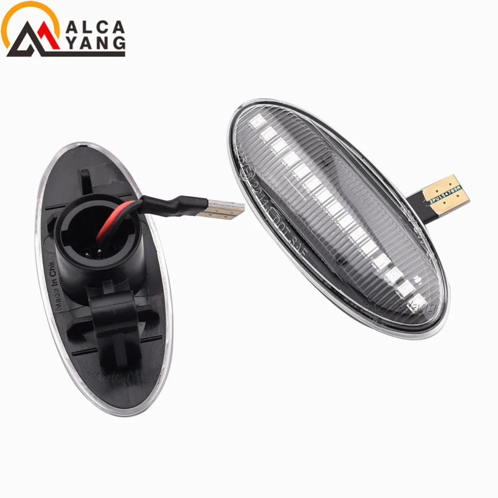 Dynamisches LED-Seitenmarkierungslicht für Nissan X-Trail Qashqai J10 Cube Juke Leaf Micra K13 Note E11 Blinkleuchte – Detail 3