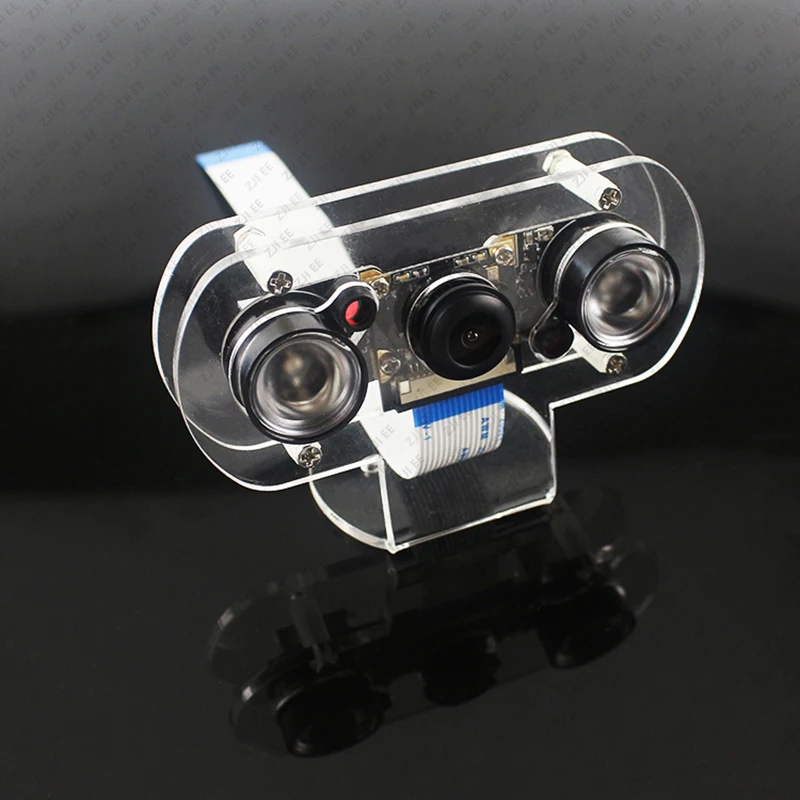 Raspberry Pi 4 Night Vision Camera 60 130 Degree 5MP OV5647 Webcam with 2 Infrared Light Camera