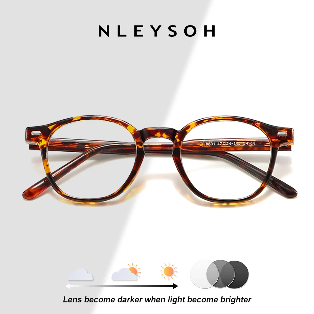 NLEYSOH TR90 Vintage Round Rivet Reading Glasses Men Women Anti Blue Light Clear Computer Readers Eyeglasses +1.0 to +3.5