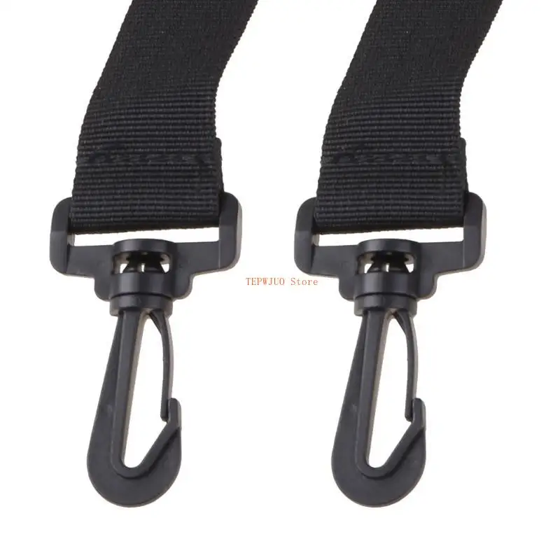 

U50F Stroller Shoulder Strap Wheelchair Carriage Bag Carry Strap Hook Hanger Foldable Traveling Baby Pram Accessory