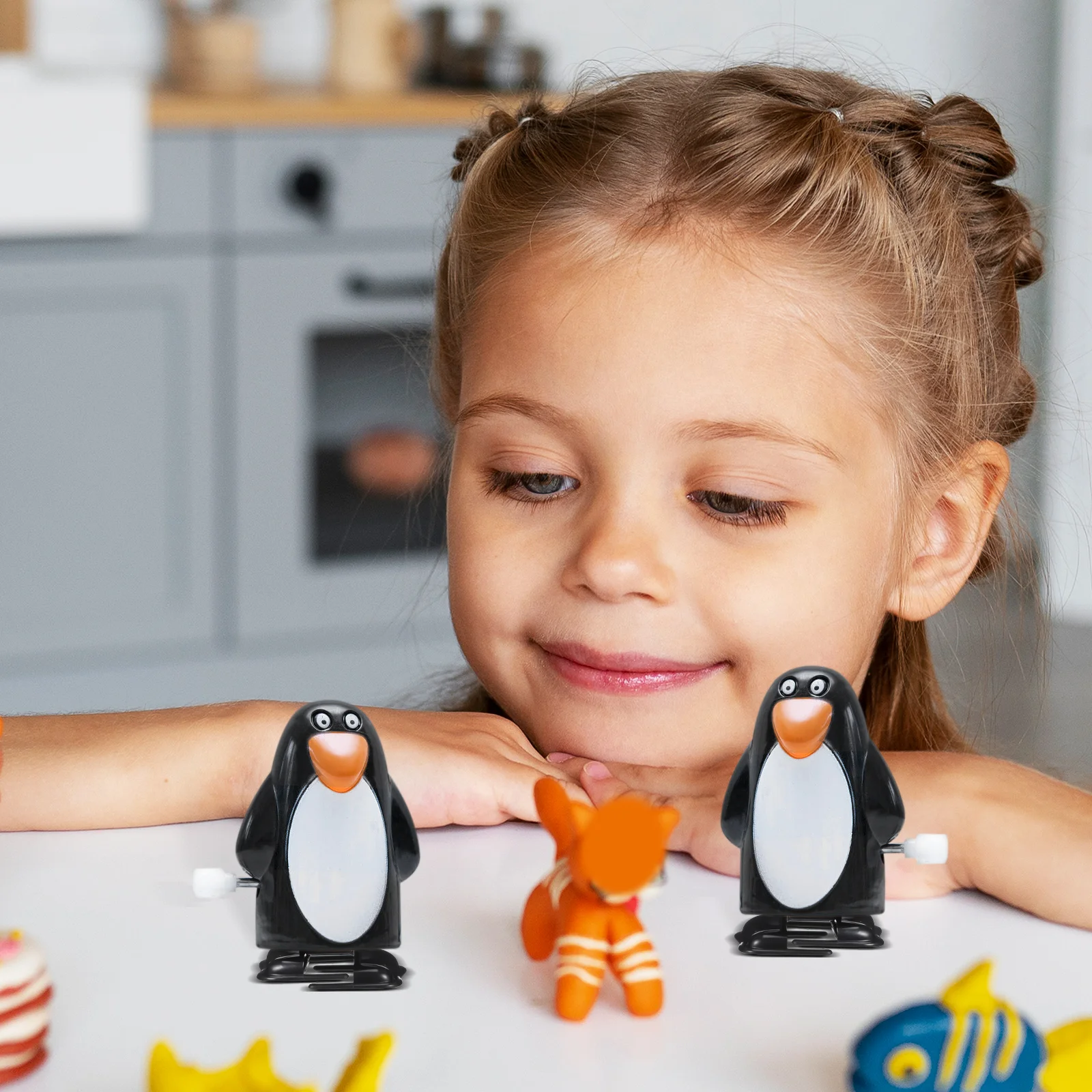 

6pcs Windup Robot Mechanism Replacement Parts Mini Clockwise Movement For Clay Craft Diy Plastic Repairing Fitting Kids Handmade