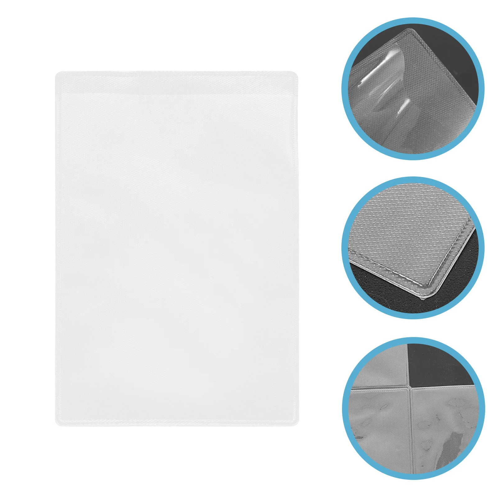 

56 Pcs Card Cover Identification Badge Holder Credit Protector Lanyard Plastic Sleeve Pvc Display Sleeves