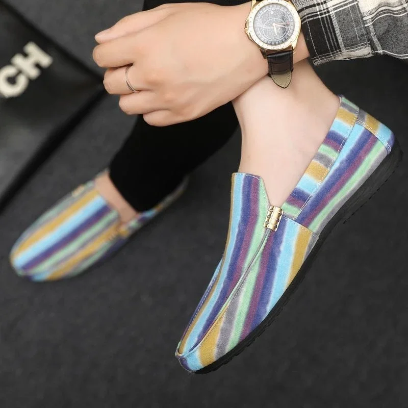 

Красочные мужские кроссовки на плоской подошве, парусиновые дышащие кроссовки, новая роскошная распродажа, размер 44, элегантная повседневная обувь для пешего туризма и работы для мужчин