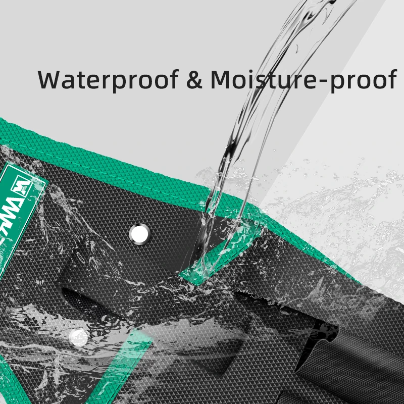 Waterproof Bag Electrician Lithium Electric Drill Storge Bag Multi-functional Waist Tool Bag Tool Belt Bag