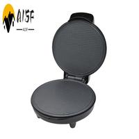 A15F-DIY Ice Cream Cone Machine Electric Egg Roll Maker Omelet Sandwich Iron Crepe Baking Pan Waffle Pancake Oven 1200W