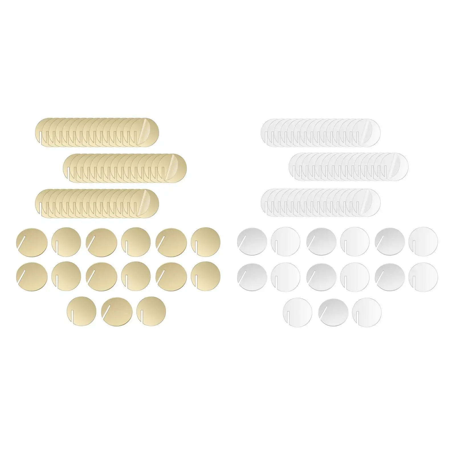 Circle Acrylic Blank Drink Tags for Wine Glass Marker DIY Birthday Party Decorative Bottles