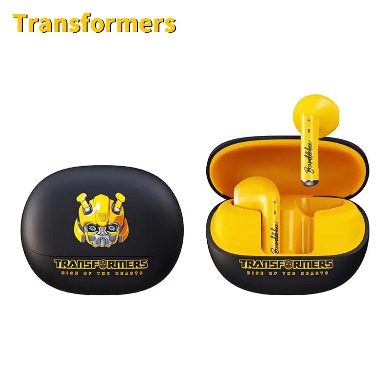 TRANSFORMERS ENC Wireless Headset Bluetooth 5.4 HD Call Sport Headphones TF-T28 Noise Reduction Low Latency Game Earbud with Mic