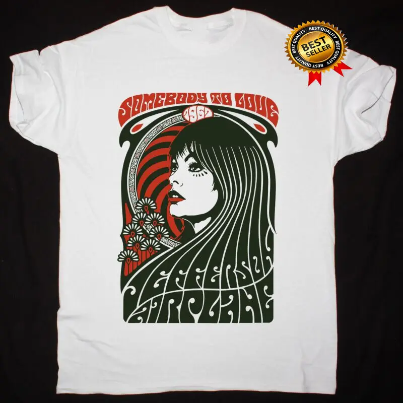 

Hot Jefferson Airplane Band Gift For Fan White All Size Unisex T-Shirt S-4Xl