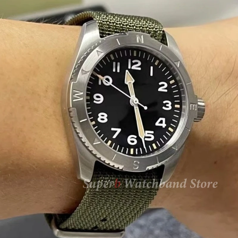 عالية الجودة نايلون 20 مللي متر 22 مللي متر حزام (استيك) ساعة مقاوم للماء حزام ساعة عسكري عادية حزام الساعات الجيش الرياضة استبدال حزام