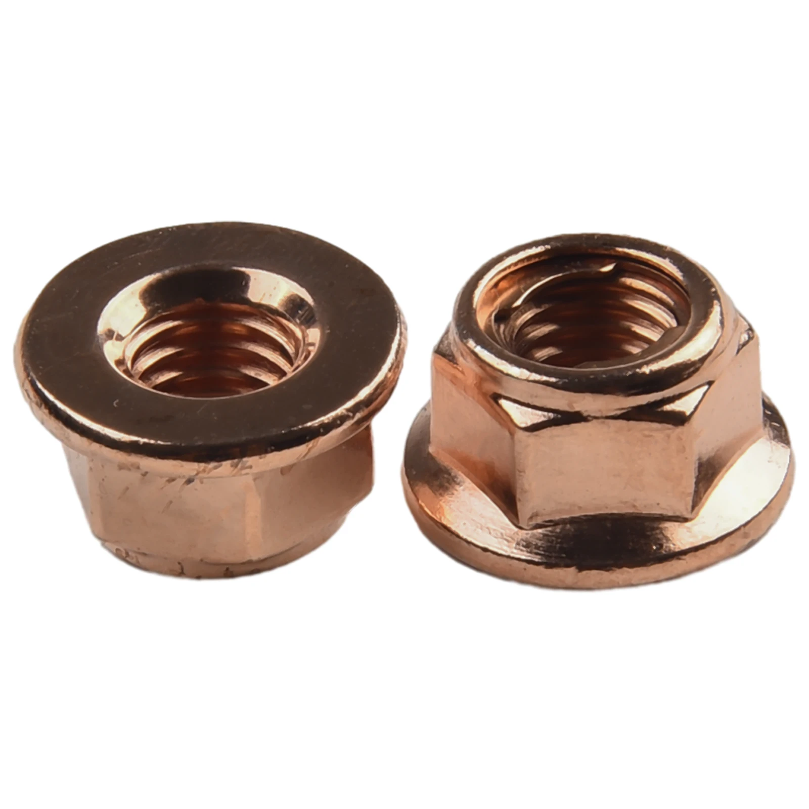 50 PCS Exhaust Nut M8 SW 13 Copper Nut Manifold Nut Turbocharger Manifold