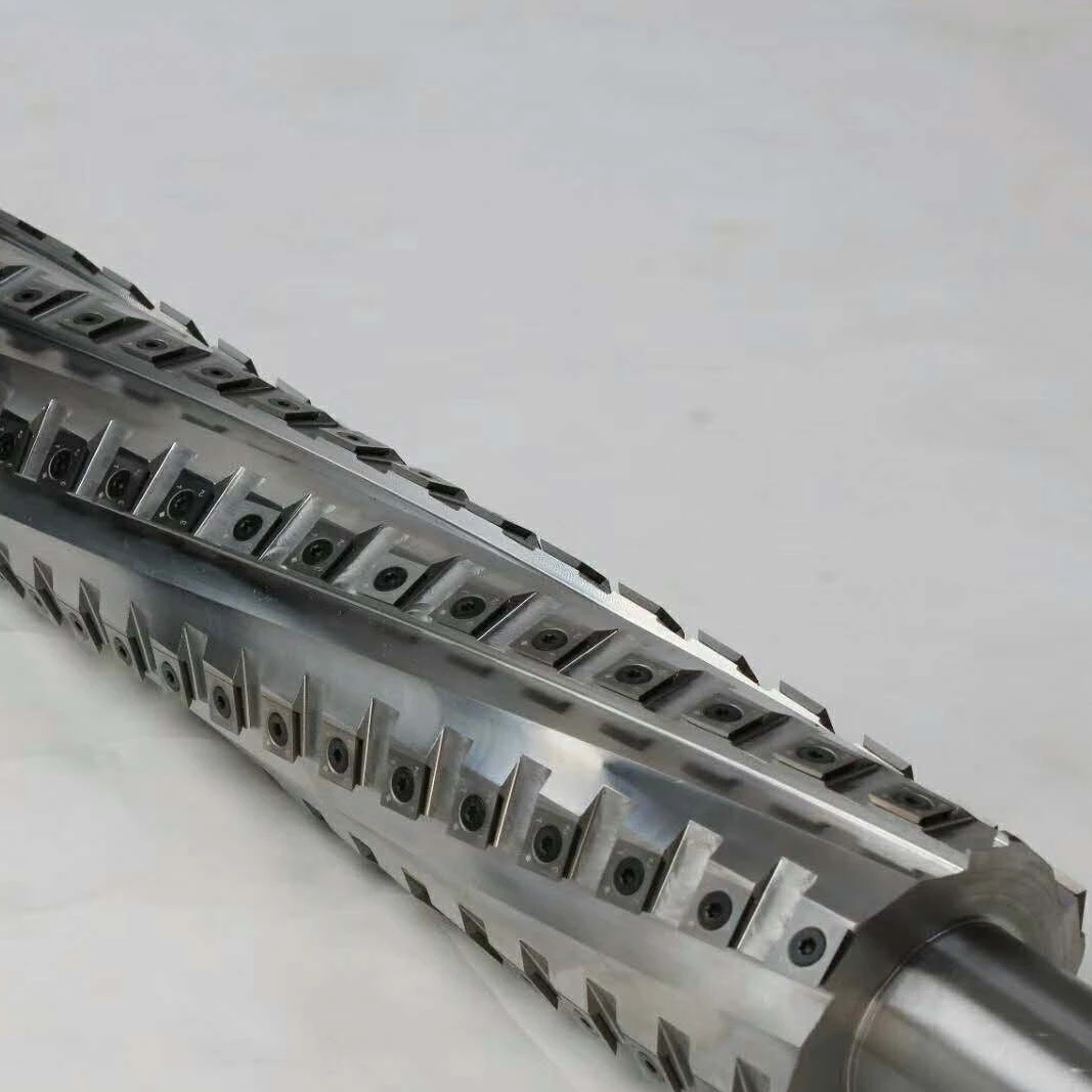 Hot Sales TCT Carbide Blade Cutting Wood Tool Machine PartsLightly Cutting Spiral Knife Shaft