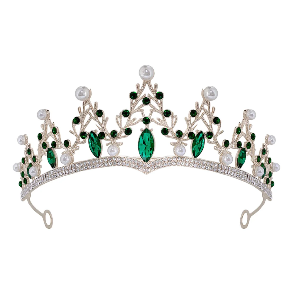 

Корона со стразами Корона для женщин Свадебная тиара Сверкающий головной убор Аксессуары для торжества на день рождения