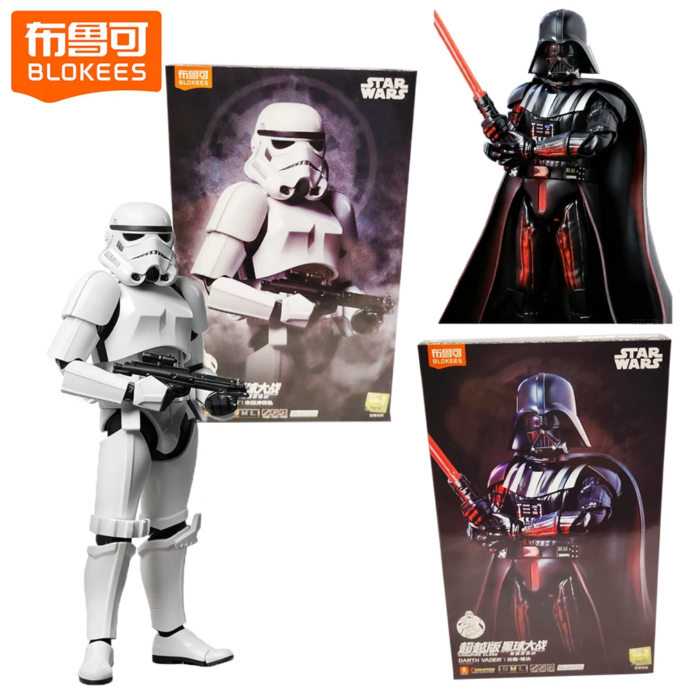 

Original Blokees Star Wars Champion Class Action Figures Anime Peripheral Trendy Model Toy Collection Hobby Kids Birthday Gifts