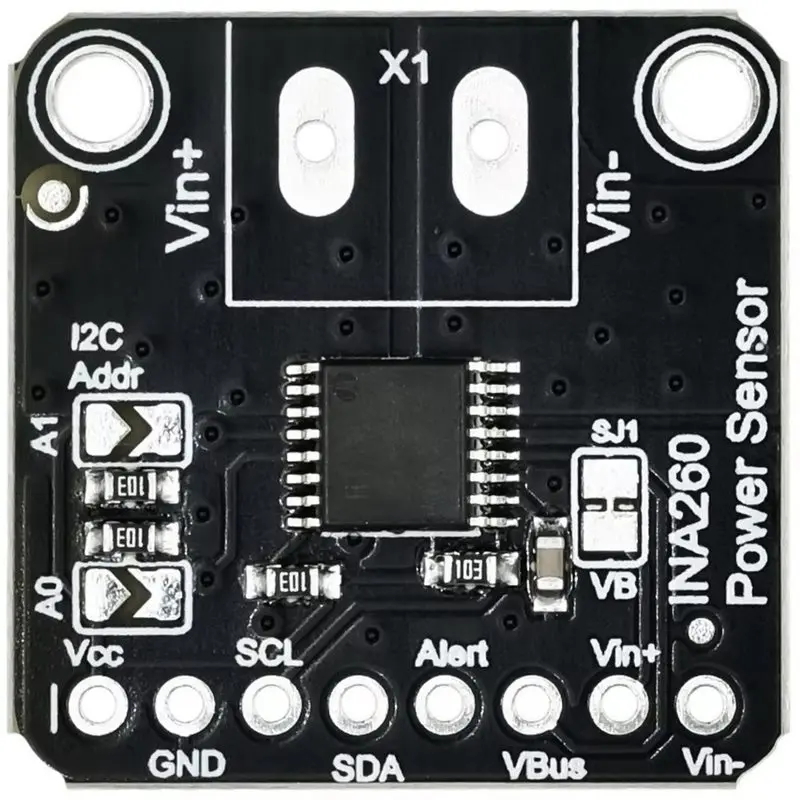 B63B-INA260 Detection Sensor Module Current And Power Sensor Module High Or Low Side Voltage Current Power Sensor