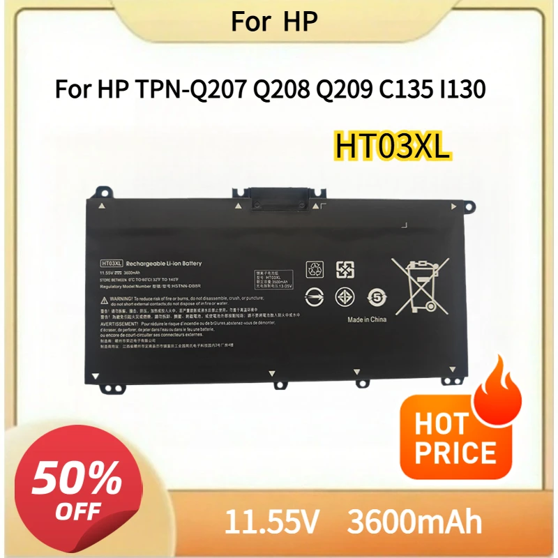 

New Laptop Battery HT03XL For HP TPN-Q207 Q208 Q209 C135 I130