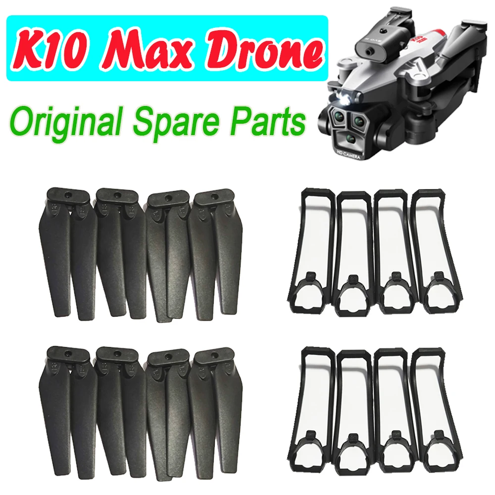 K10 MAX Original Propellers For K10Max Dron Paddle K10 Max Blade Guard Brushless Drone Accessories Parts