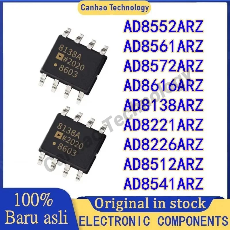 10PCS AD8552ARZ AD8561ARZ AD8572ARZ AD8616ARZ AD8138ARZ AD8221ARZ AD8226ARZ AD8512ARZ AD8541ARZ SOP=8 IC Chip in stock