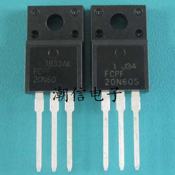 

10PCS/LOT FCPF20N60 FCPF20N60S 20A600V