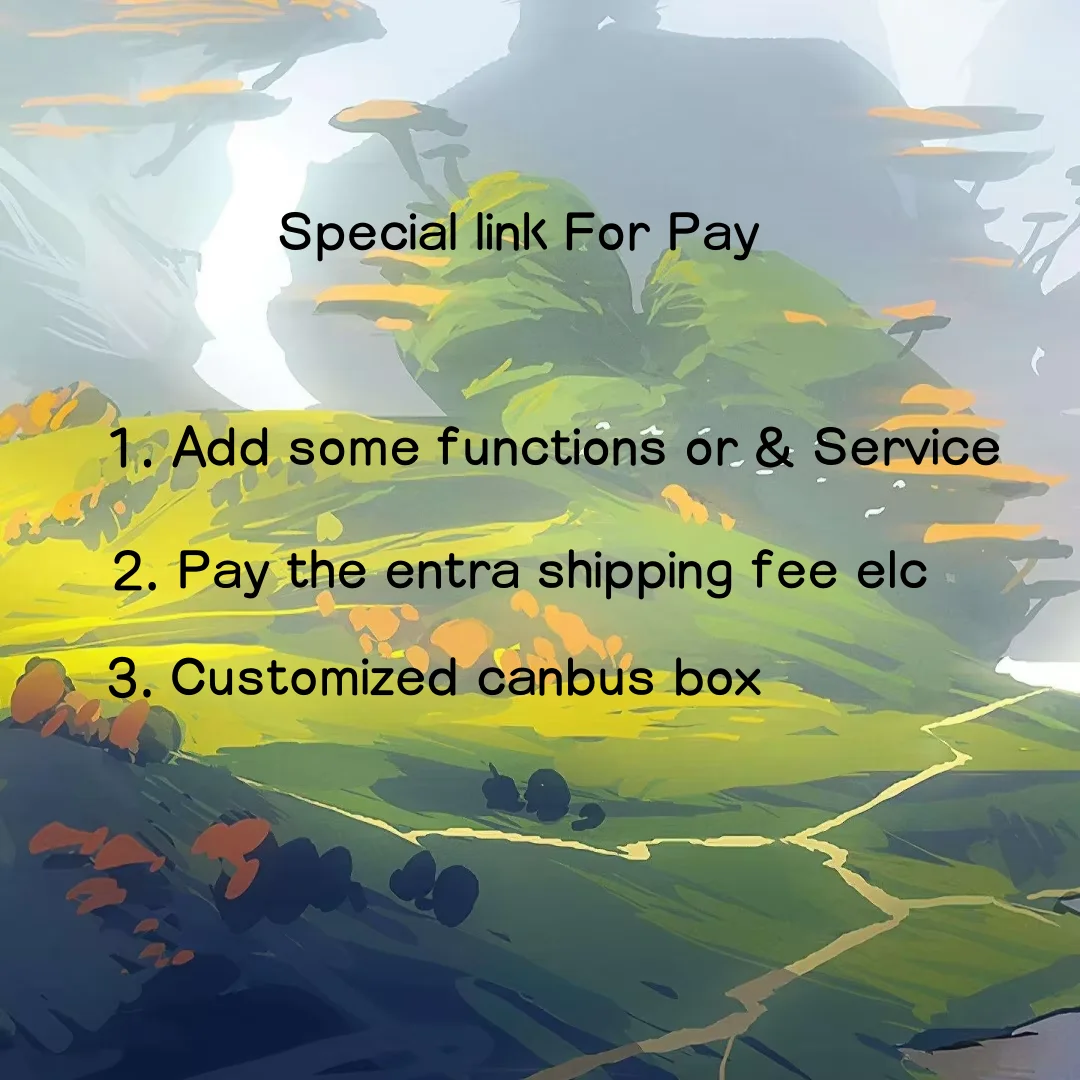 5 Special Link for Our Customers to pay the extra fee