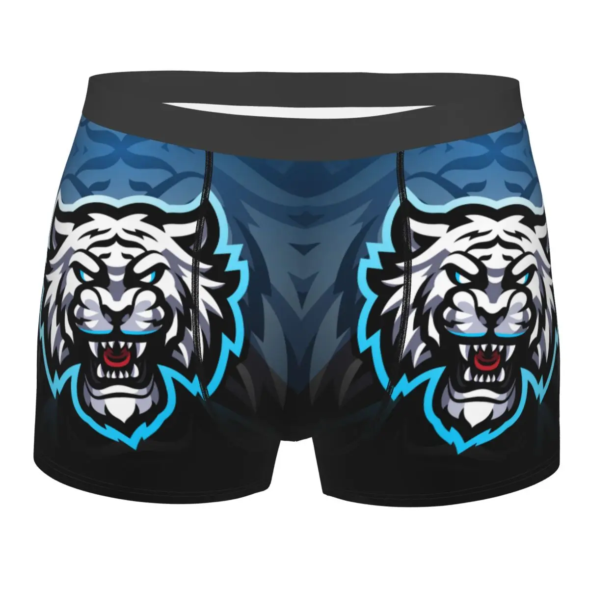 

Custom Esports Tiger Logo Underwear Men Breathable Boxer Briefs Shorts Panties Soft Underpants For Homme
