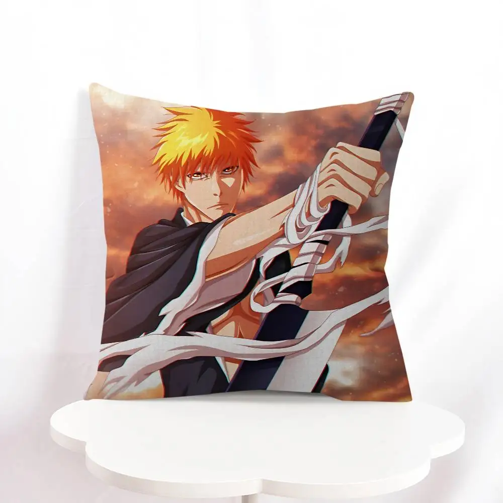 Kurosaki Ichigo غطاء وسادة تصميم غطاء الوسادة ديكور عطلة الديكور