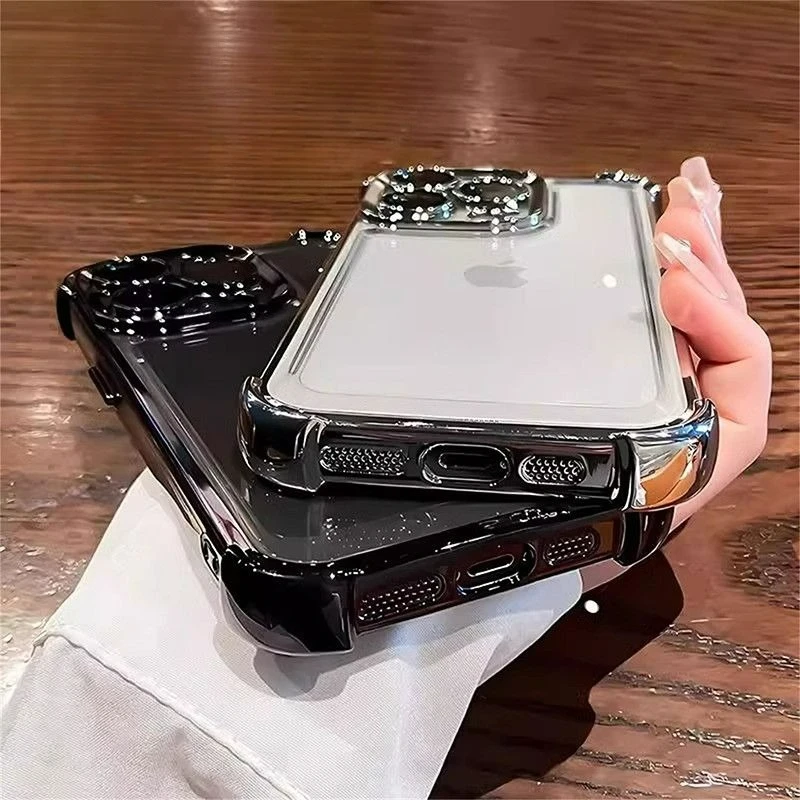 Animasi Disney Lilo & Stitch Lucu Transparan Berlaku Iphone 16 15 14 13 12 11 Pro Max Casing Ponsel Anti Jatuh, Hadiah Ulang Tahun