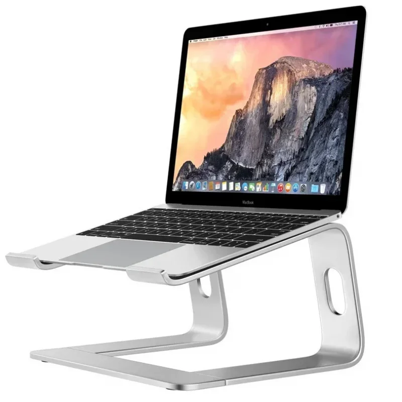 Aluminum Alloy Tablet Laptop Holder Stand Notebook Holder Heighten Bracket Computer Desk Heat Dissipation Laptop Anti Skid Stand