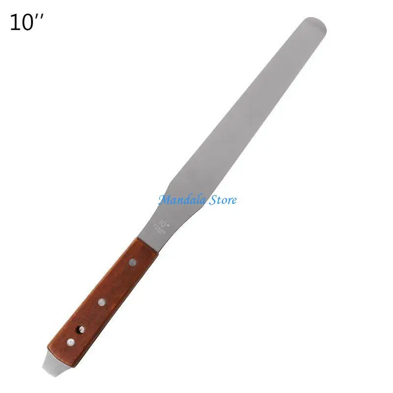 U2JC Stainless Steel Inking Paint Mixing Knife Draw Spatula Scrape Texture Scrap