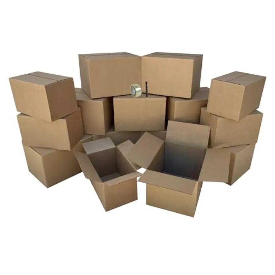 

Набор для переезда UBMOVE 1 Room Economy: 15 коробок, упаковочные принадлежности, коричневый цвет