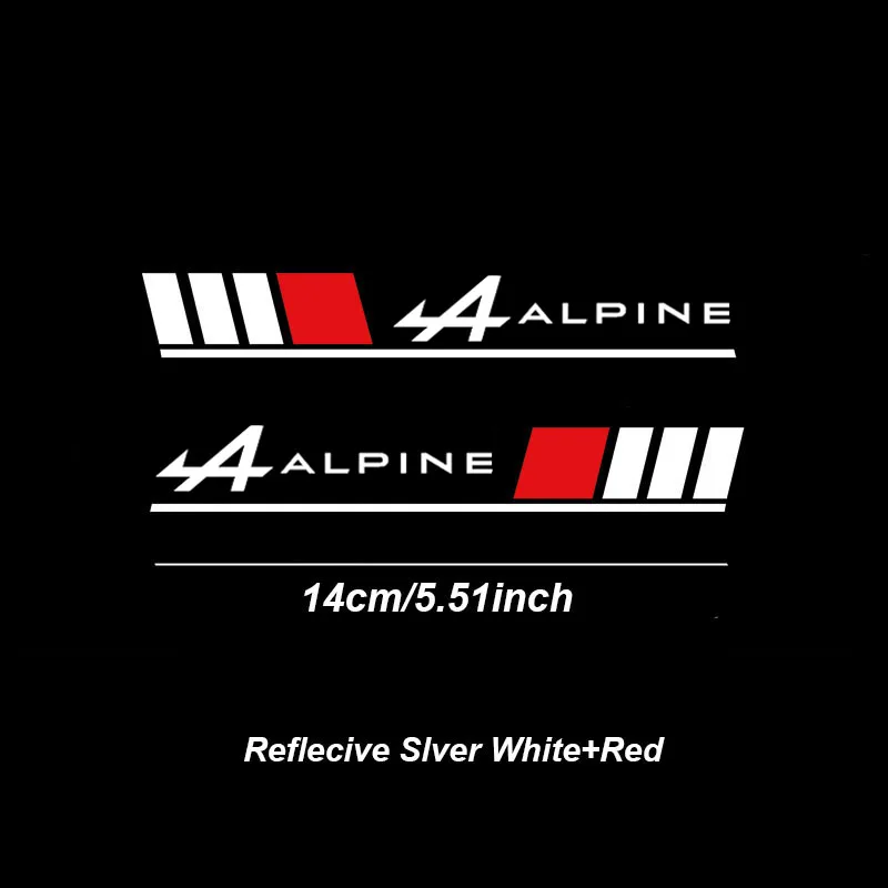 2 قطعة سيارة مرآة الرؤية الخلفية ملصق لرينو جبال الألب رافال ميجان أسترال كليو كويد ألاسكا كابتور زوي أسترال اسبيس ذات المناظر الطبيعية الخلابة