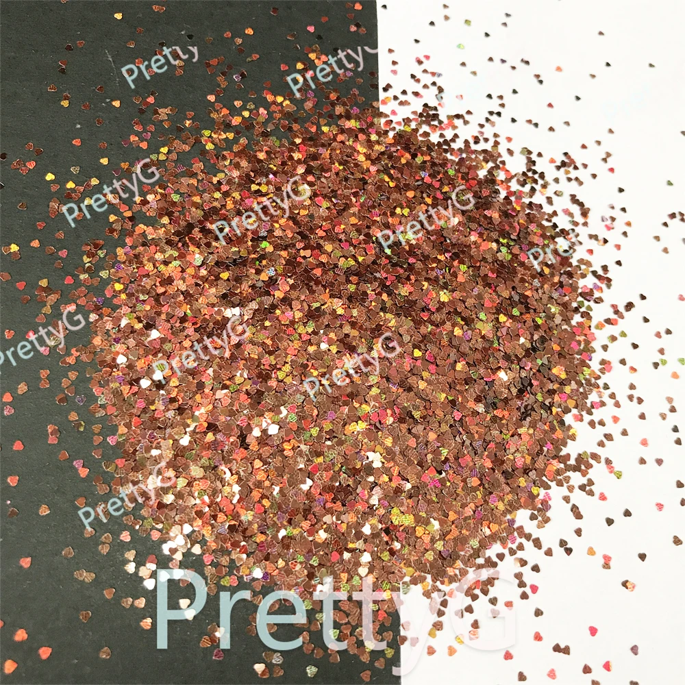 Prettyg 1 Doos Ls-1Mm Harten Holografische Glitter Vormen Opaal Nagels Pailletten Iriserende Glitter Benodigdheden Voor Diy Nageldecoratie