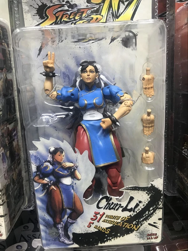 

Street fighter Chunli Haogi Long Kangulie can move doll movie around the street fighter series hand