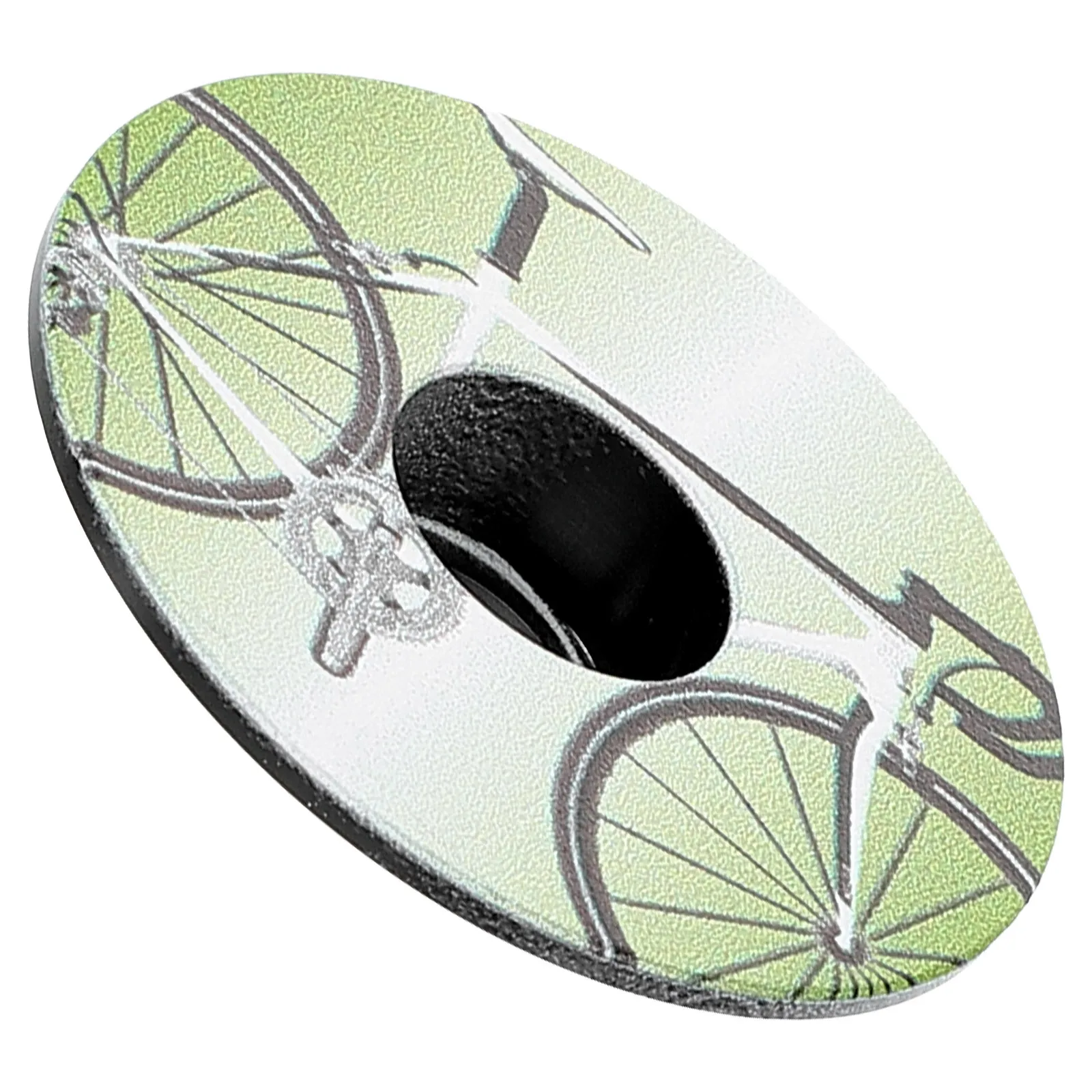 

Wearresistant Bike Stem Cap Aluminum Alloy Material Simple Structure Design Durable Practical Accessory for Bicycles