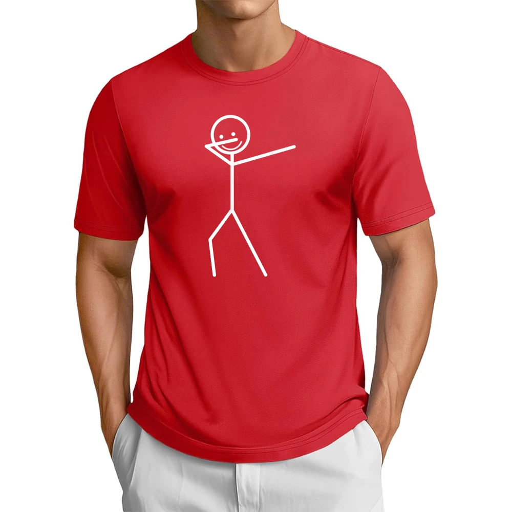 Funny Minimalism Style Line Graphic Printed Dance Lover T-Shirt Short Sleeve Cotton Summer Man Women T Shirt Harajuku Loose Tee