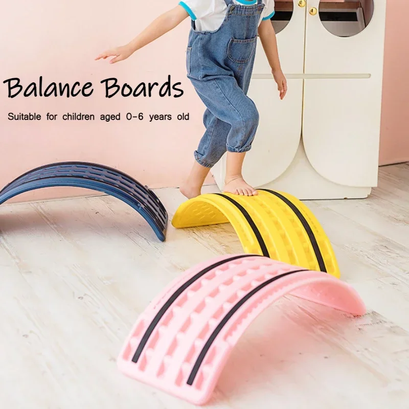 

Скручивающая балансировочная доска, многофункциональная балансирующая игрушка для качелей, нескользящая балансировочная доска, качающаяся доска для детей